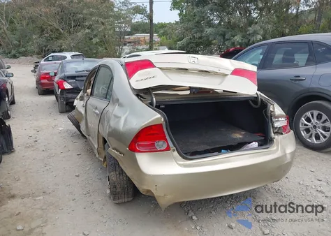 2008 Honda Civic Lx from USA, damaged, VIN 1HGFA16508L087006